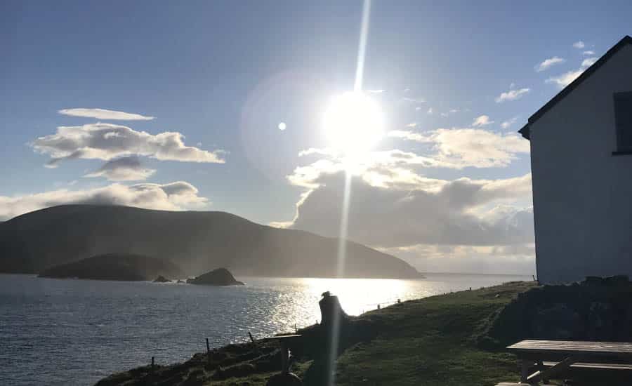 House view on Blasket Island